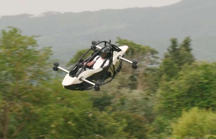 This flying car pushes the limits of agility: impressive!