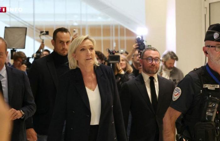 LIVE – Trial of RN parliamentary assistants: Marine Le Pen expected to take the stand