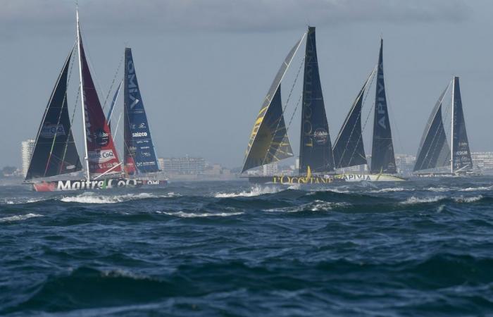 An error on the Vendée Globe banners amuses Internet users