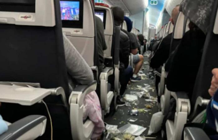 “Rice in the hair”: an Air Canada flight hit by significant turbulence