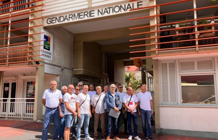 Former Reunion gendarmes, wronged over their retirement pension, demand justice