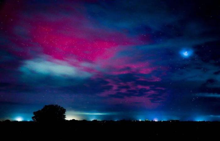 The most beautiful images of the Northern Lights observed in Gironde