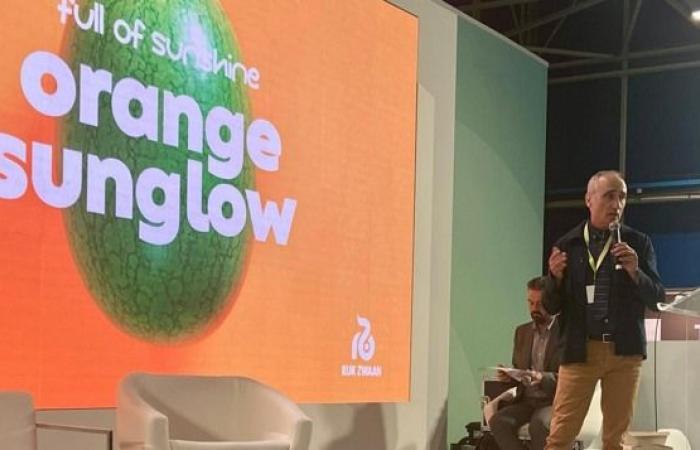 Orange Sunglow watermelon wins the innovation prize at Fruit Attraction