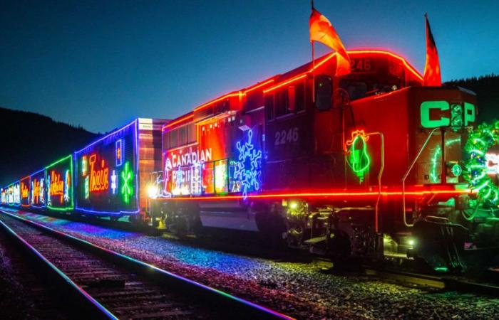 The famous Christmas Train returns to Quebec in November and here are all the stops