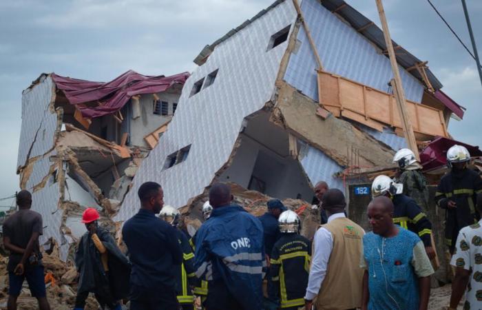 in Abidjan, the collapse of a building once again puts the city into mourning