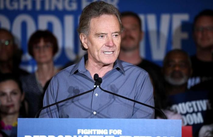 Actor Bryan Cranston (“Breaking Bad”) supports Kamala Harris