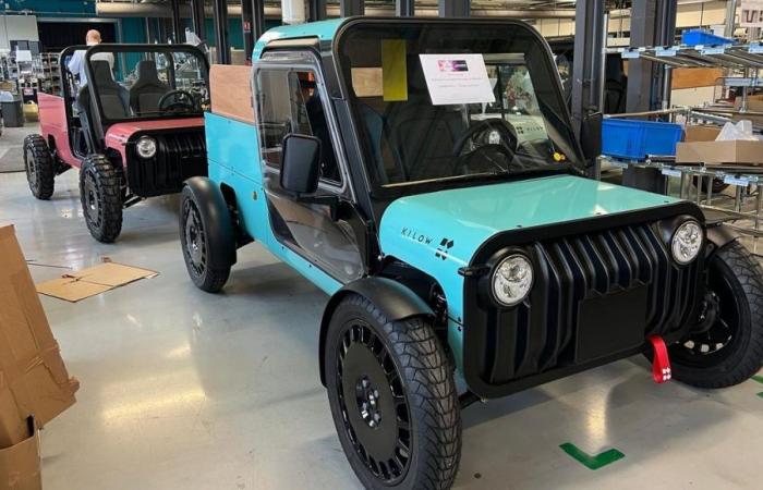 La Bagnole, a small 100% electric car made in Haute-Savoie, thinks big