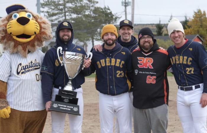 The Capitales de Québec crowned champions in… Trois-Pistoles!