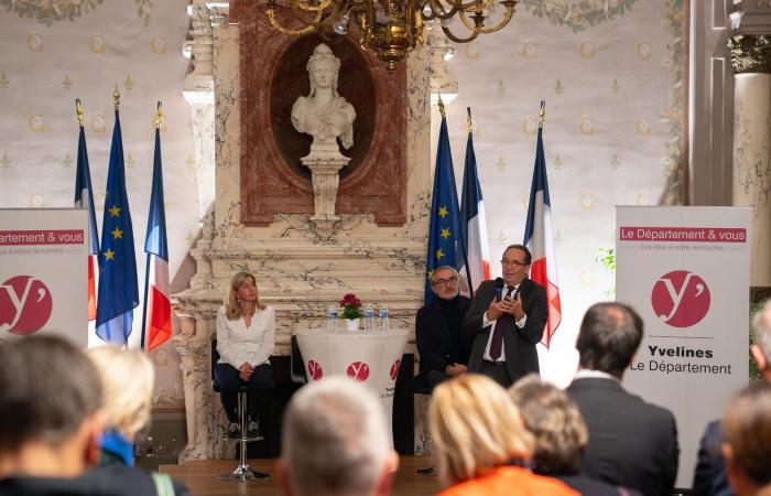 Yvelines: Pierre Bédier meeting local stakeholders in the canton of Saint-Germain-en-Laye