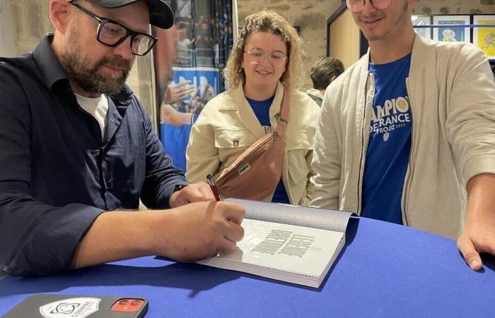 The author of the book on the RCV, Légende bretonne, will be signing on Wednesday October 16, 2024 at