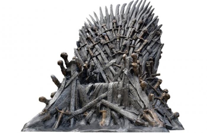 “Game of Thrones”: the Iron Throne sold for nearly $1.5 million at an auction