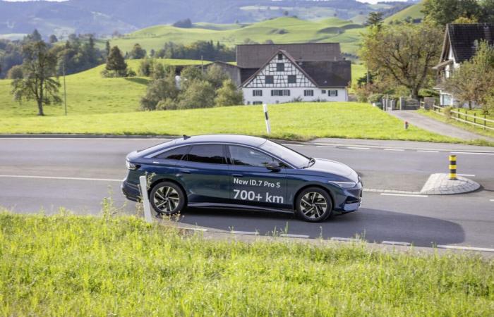 this electric Volkswagen has traveled 800 km without recharging