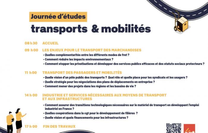 Study day on transport and mobility on November 7