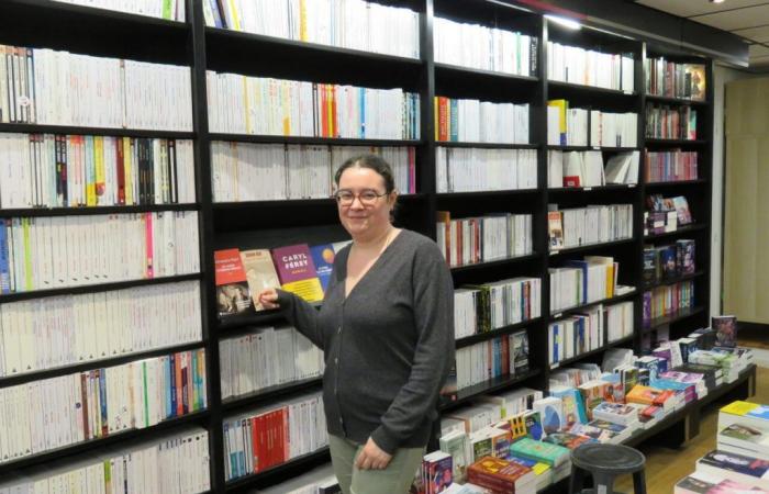 In Chelles, Céline Jegourel took over the Tournons les pages bookstore