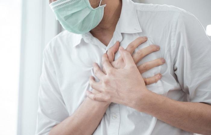 a heart risk that lasts up to three years after infection