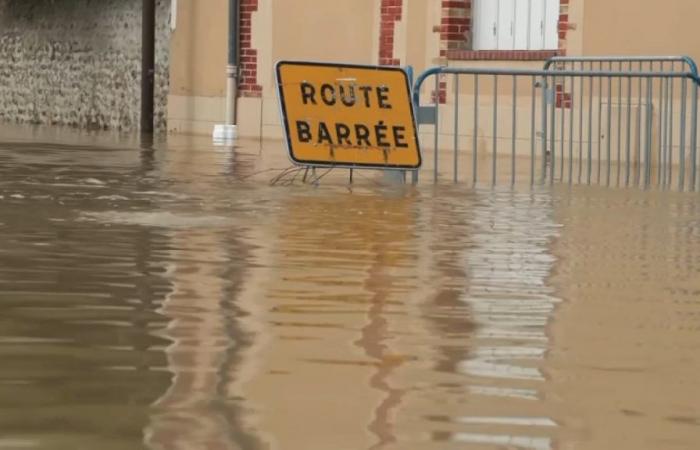 in Vendôme, unusual floods surprised residents