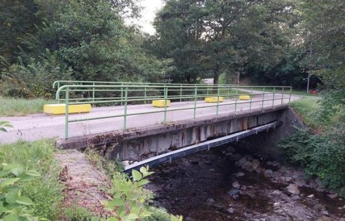 Saint-Maurice-sur-Moselle – The Ajols bridge is limited to 3.5 tonnes