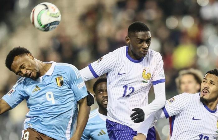 DIRECT. Belgium-France: the Blues, jostled, open the scoring, Tielemans misses a penalty