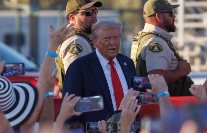 Man with loaded gun arrested near Donald Trump rally | US elections 2024