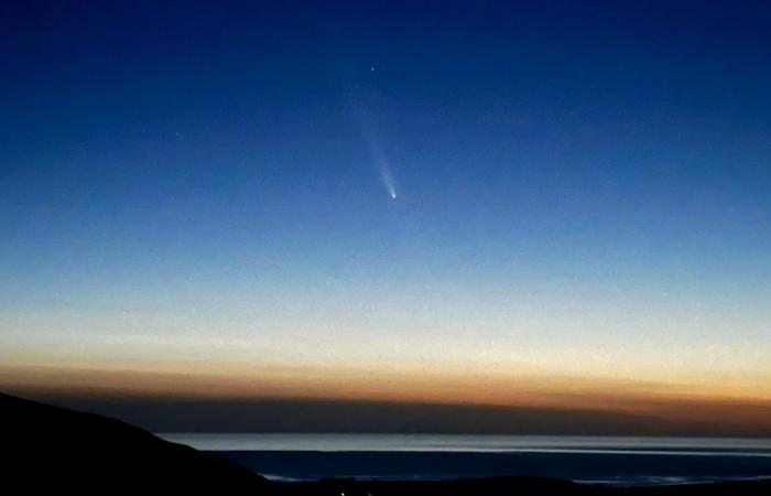 PHOTOS. Comet Tsuchinshan-Atlas spotted in the sky of Corsica