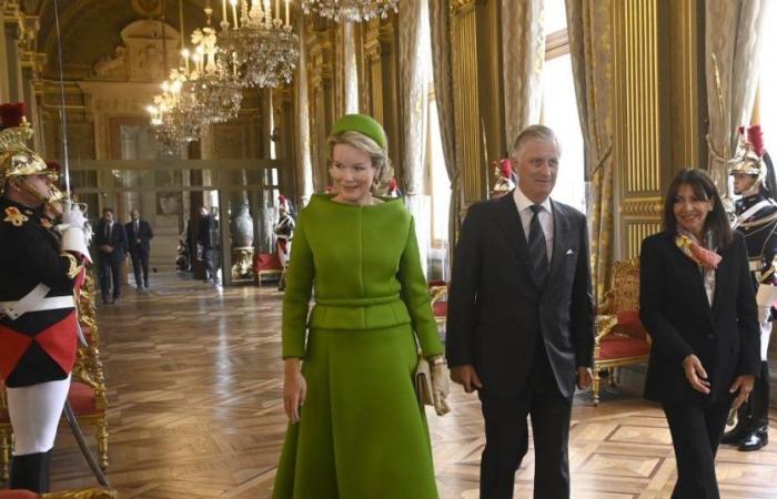 the royal couple met Belgian talents who are shining among our neighbors