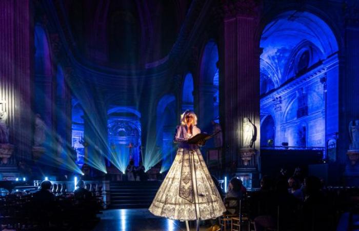 Paris Cœur de Lumières, the largest live sound and light show arrives at the Saint-Sulpice church