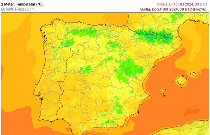 Currently 34°C in our 17th federal state. Weather expert Kathy Schrey is amazed – crazy heat wave in the Balearic Islands