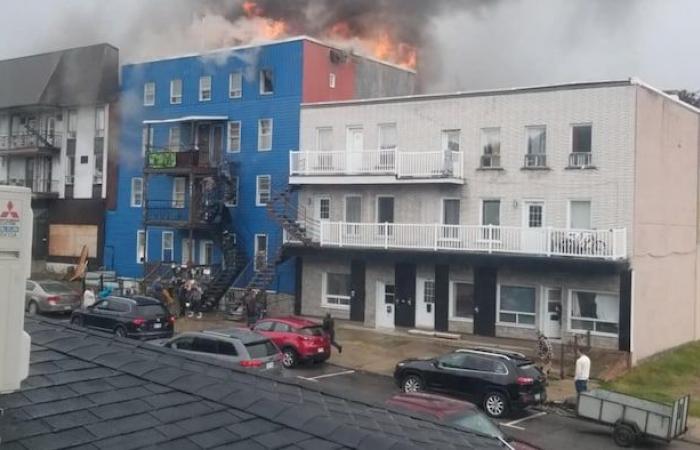 Tenants flee the flames by jumping out of windows in Shawinigan