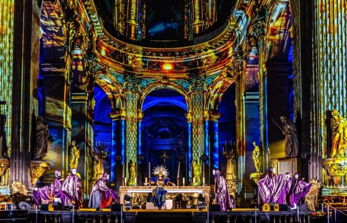 Paris Cœur de Lumières, the largest live sound and light show arrives at the Saint-Sulpice church