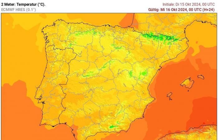 Currently 34°C in our 17th federal state. Weather expert Kathy Schrey is amazed – crazy heat wave in the Balearic Islands