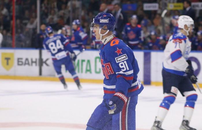 Ivan Demidov does not wear a fourth line jersey