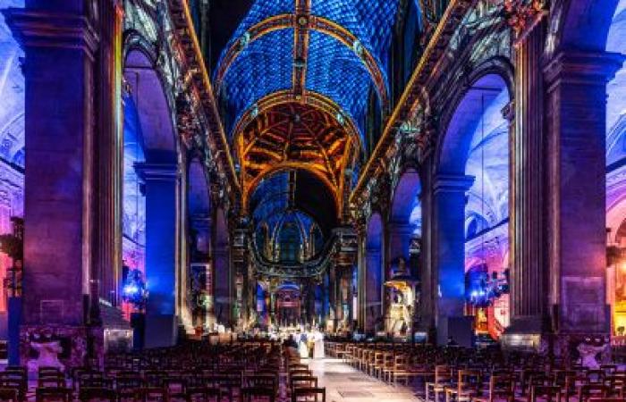 Paris Cœur de Lumières, the largest live sound and light show arrives at the Saint-Sulpice church