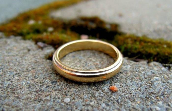 Hurricane Milton. A couple finds the wedding ring they had lost ten years ago in their garden