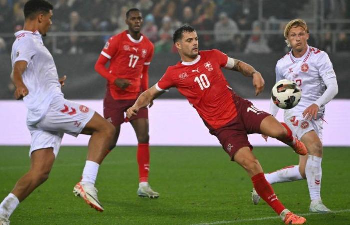 Fourth match without a win for the Swiss team against Denmark