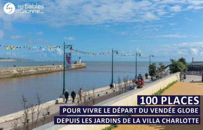 In Sables-d’Olonne, a draw to see the start of the Vendée Globe, from an exceptional point of view