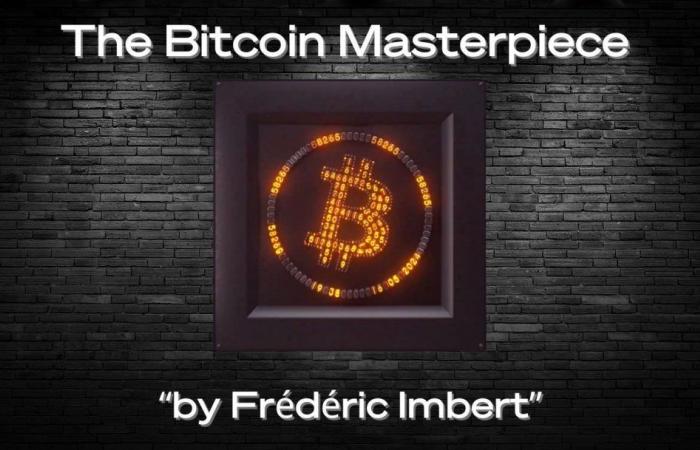 Frédéric Imbert immortalizes 15 years of Bitcoin in art with The Bitcoin Masterpiece