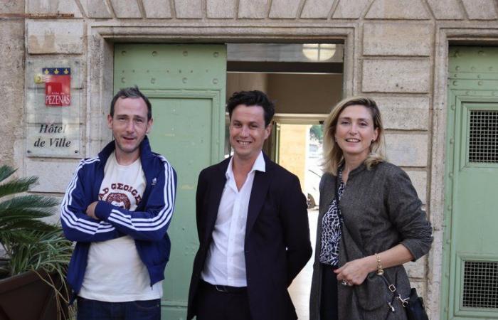 Julie Gayet meets the city’s high school students