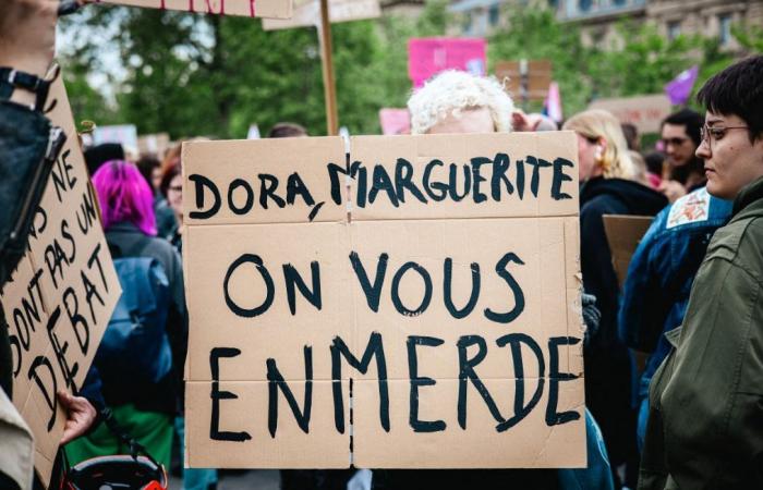 The authors of the book “Transmania”, Marguerite Stern and Dora Moutot, file a new complaint after threats