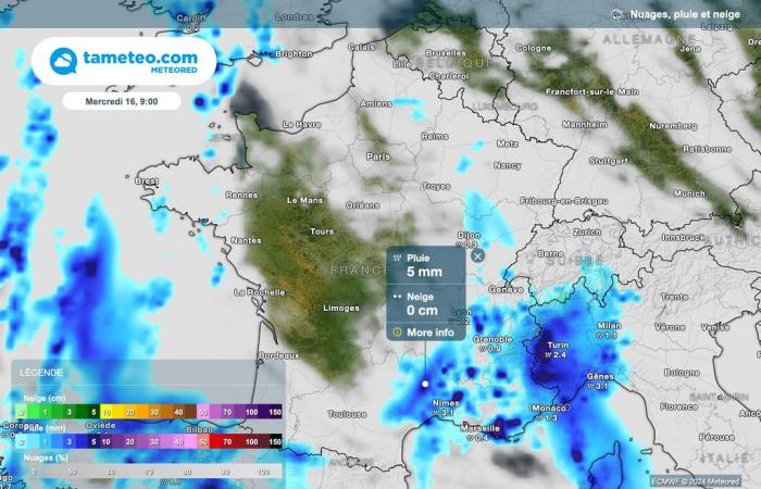 Météo-France places several departments on orange alert for heavy rain and flooding!