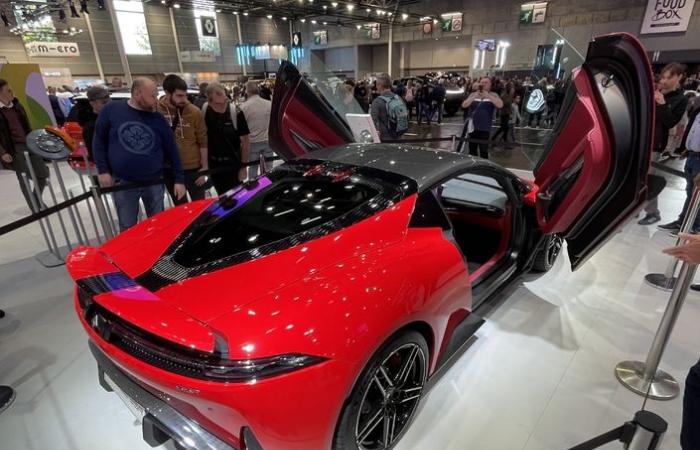 Paris Motor Show – GAC Hyptec SSR: this 1,200 hp sports car goes from 0 to 100 km/h in 1s9!