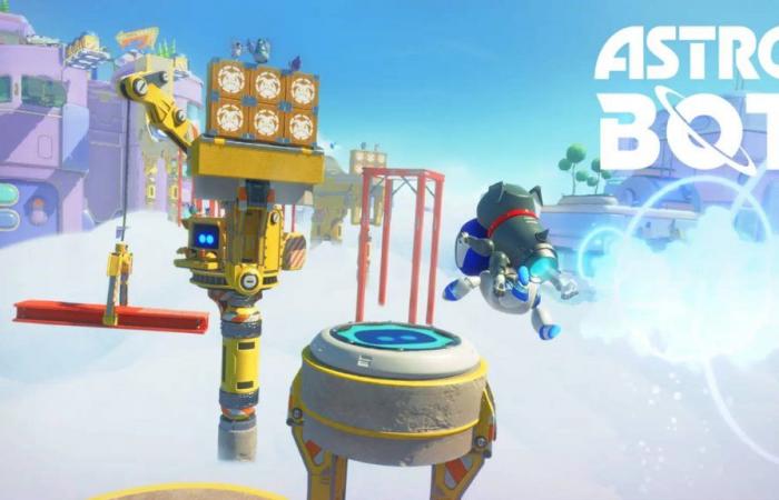 The expected Astro Bot update arrives tomorrow