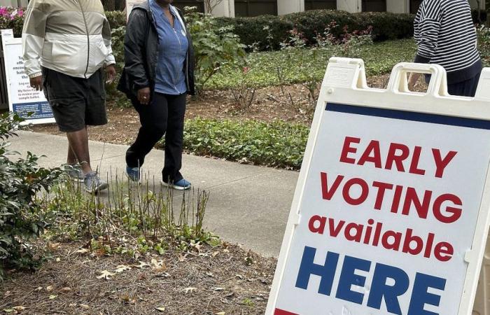 United States: record turnout for early voting in the state of Georgia