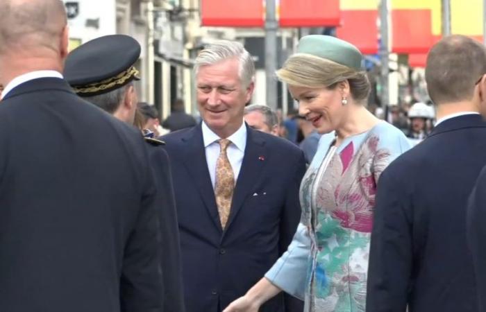 return to the visit of the Belgian royal couple to Lille