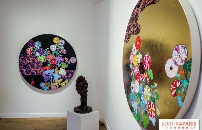 Takashi Murakami: exhibition of the Japanese artist at the Perrotin gallery in Paris, our photos