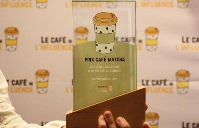 Matcha Coffee Prize for the favorite influencer campaign with the Joker Paris agency and Warner Bros. Games