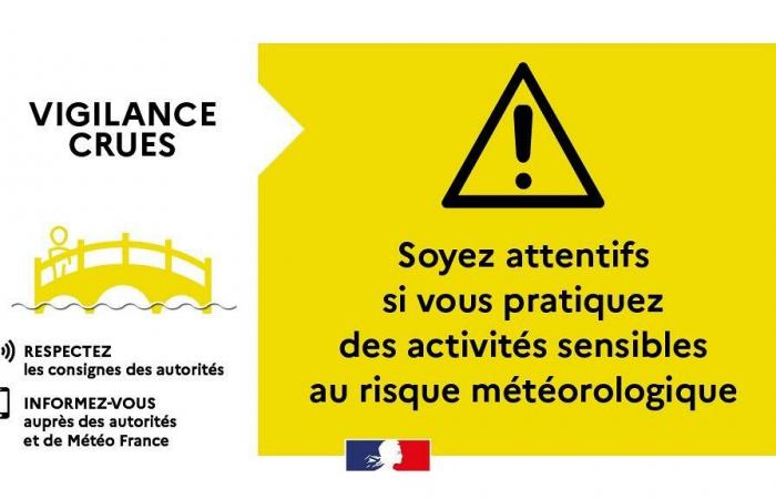 News – ???? Vigilance – risk of flooding on the Loire River – illiwap news from Cussac-sur-Loire Town Hall