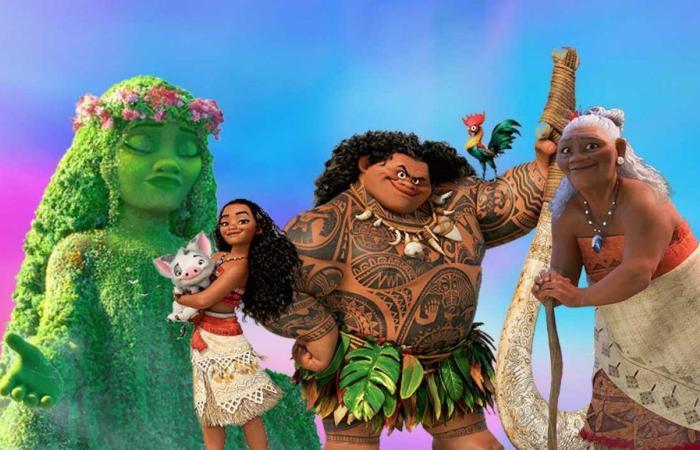 Give us your favorite color, we’ll tell you which Moana character you are