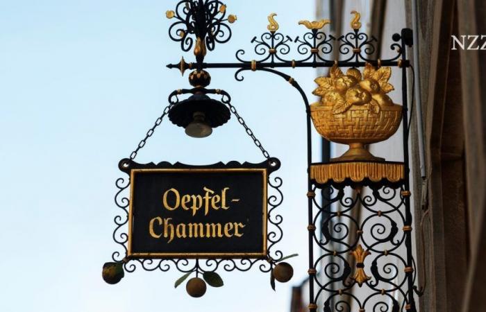 The traditional Öpfelchammer restaurant in the old town is closing immediately