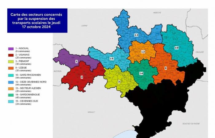 News – Orange rain/flood alert and school transport – illiwap news from Méjannes le Clap Town Hall