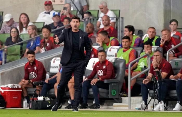 “We didn’t play well”, first failure for Pochettino with the United States